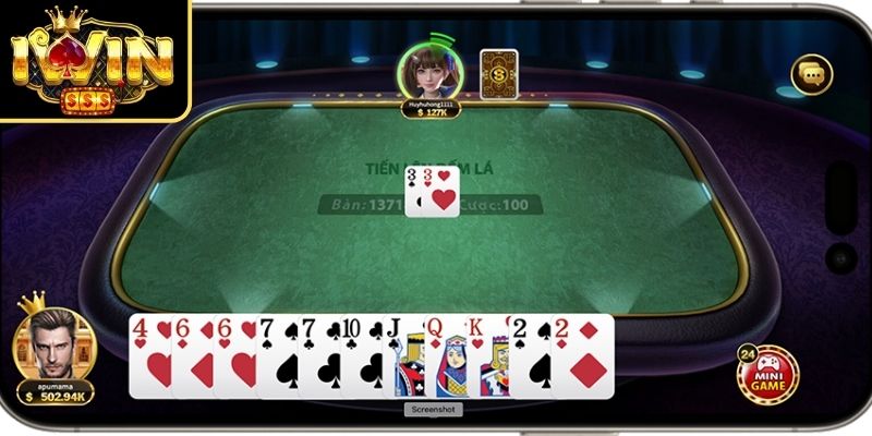 Cách chơi Tiến Lên Đếm Lá chuẩn xác tại IWIN